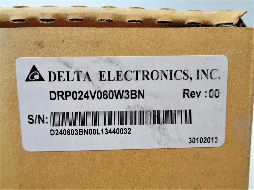 Lot of (2) Delta Electronics CliQ II 24V, 3-Phase Power Supply DRP024V060W3BN